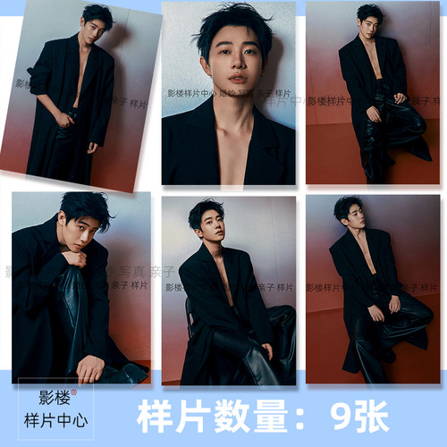 男士肖像形像照男生个人样片室内光影个人艺术照样版样片1236