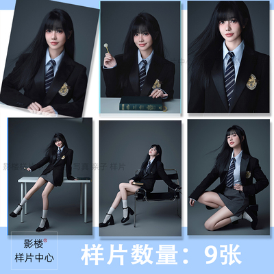 影楼工作室肖像艺术照摄影光影写真样图样片样照F2075