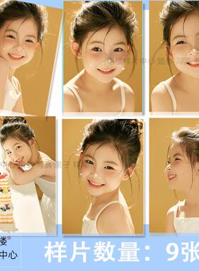 影楼工作室新儿童肖像写真照室内摄影客样照样片样版样图f1273