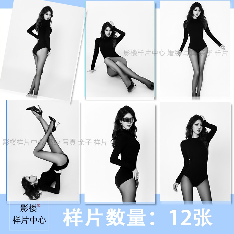 2025影楼工作室内景肯豆风肖像艺术照摄影个性写真样图样片样照