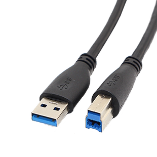 锋呈USB3.0打印线A/B口3.1gen1数据线5Gbps移动硬盘盒显示器上行数据线激光打印机连接线
