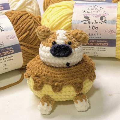 甜甜圈柯基手工DIY礼物材料包