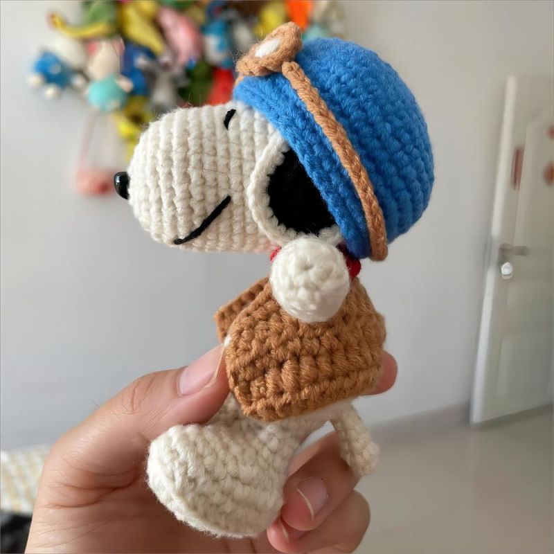 史努比玩偶挂件材料包