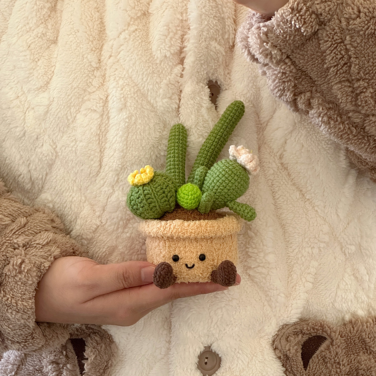 手工钩织jelycat郁金香盆栽摆件毛线编织diy材料包礼物送朋友闺蜜,服饰配件/皮带/帽子/围巾,DIY编织材料包,淘宝优惠券,粉丝福利购,淘宝优惠卷