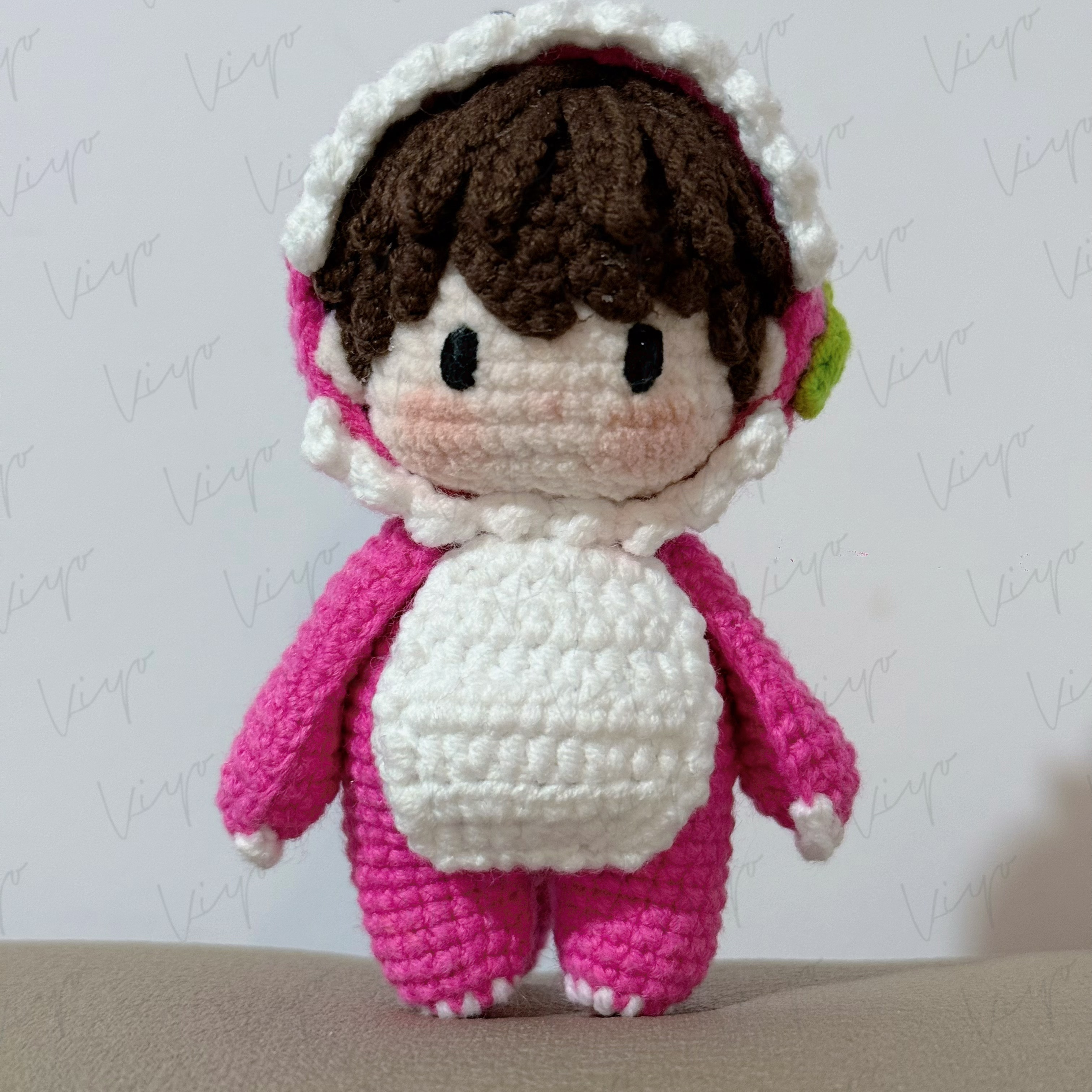 汪苏泷玩偶手工DIY毛线钩织材料包钩针包挂钥匙扣娃娃纪念演唱会