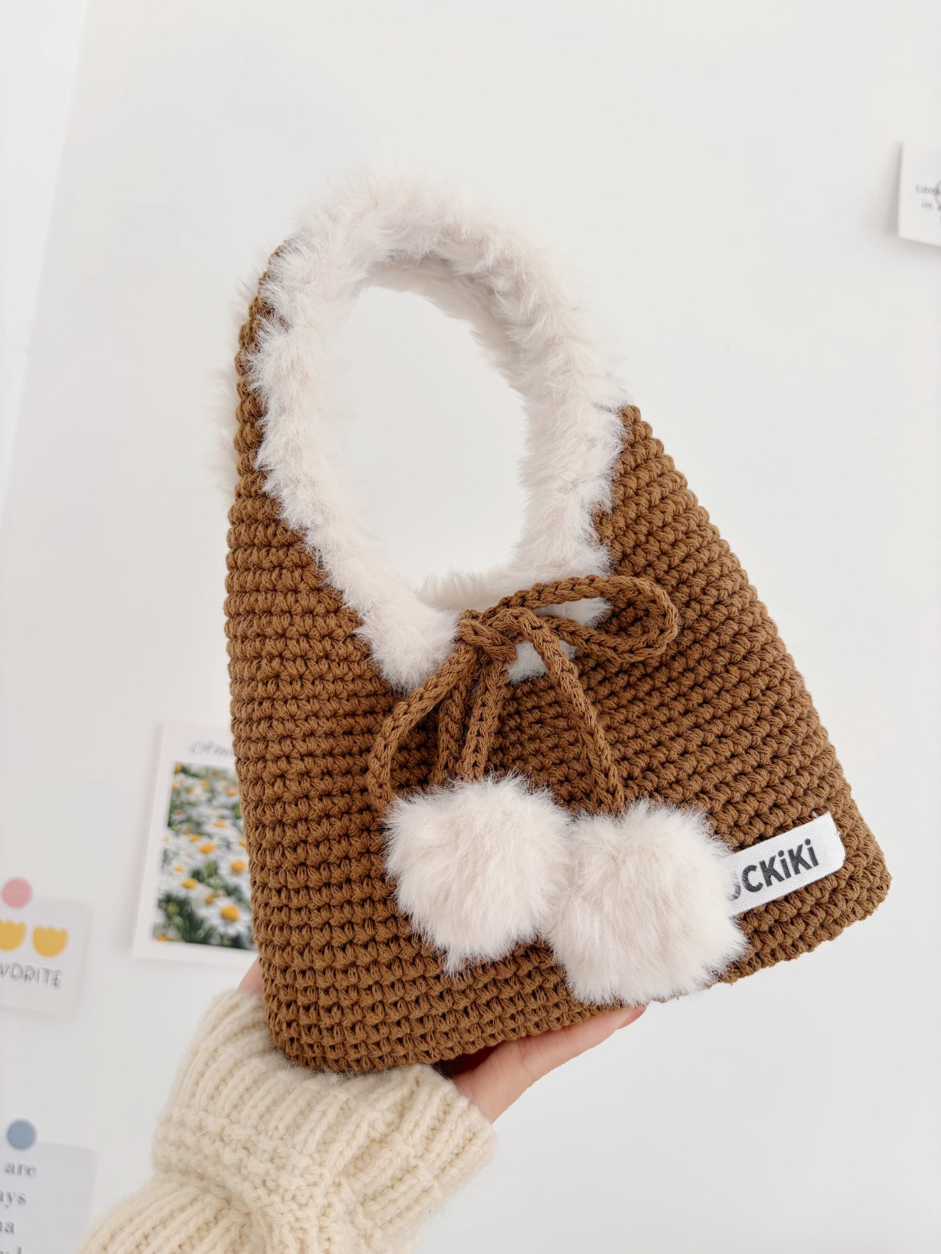 手工钩织手提包托特包毛线编织diy材料包可爱实用送朋友闺蜜礼物,服饰配件/皮带/帽子/围巾,DIY编织材料包,淘宝优惠券,粉丝福利购,淘宝优惠卷