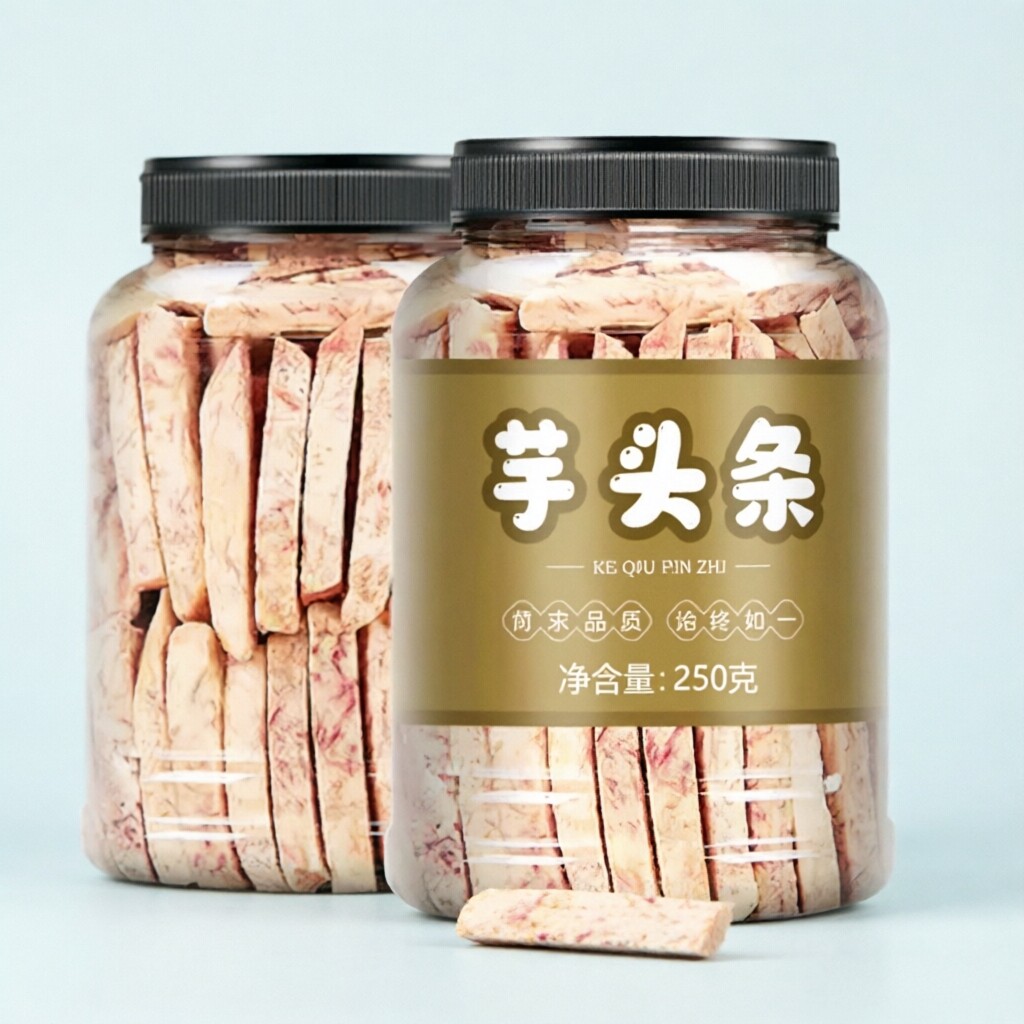 椒盐芋头条 荔浦原味香脆芋头干芋头丝芋块脱水非油炸年货零食
