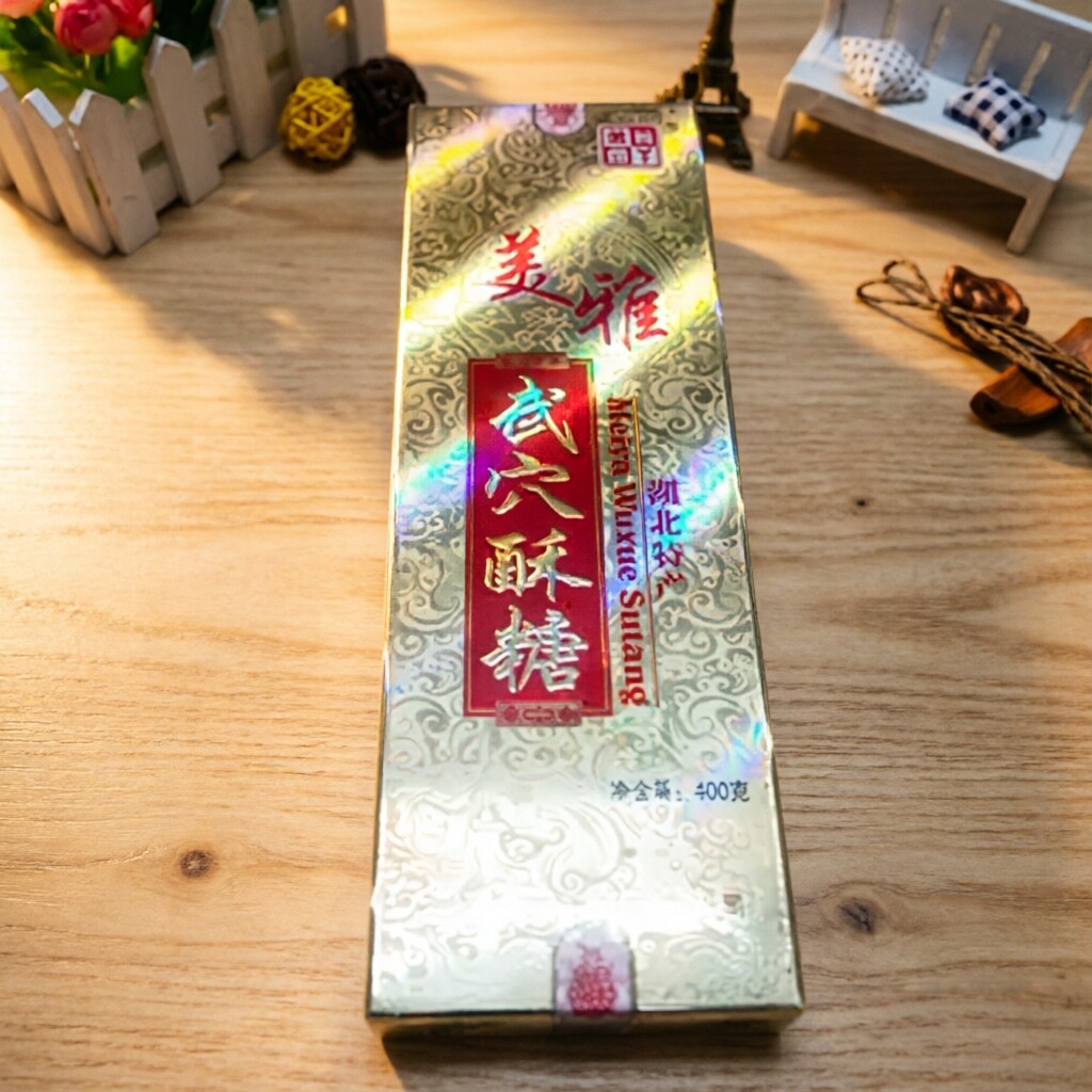 居家招待宾客下午茶搭配点心桂花芝麻特产酥糖过节年货节送礼糕点