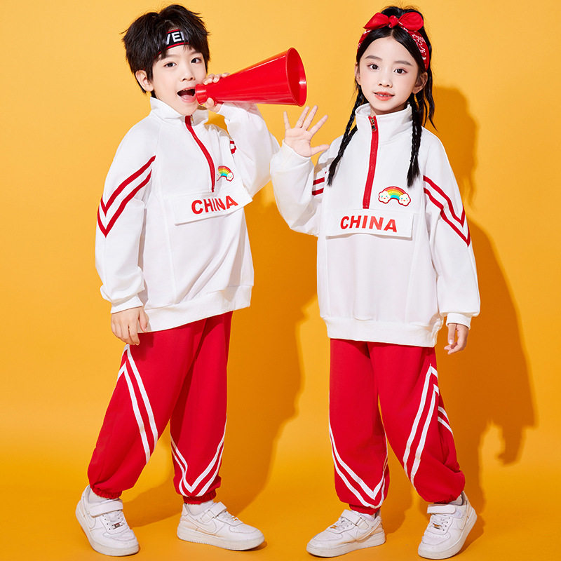 小学生运动会开幕式服装儿童拉拉队演出服男女童表演服幼儿园班服
