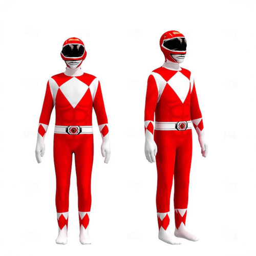 紧身衣cosplay连体衣演出服圣诞节儿童节表演服装恐龙战队兽连者