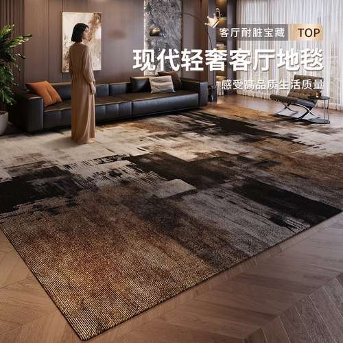 诗缇客厅地毯玄关耐脏好打理地垫