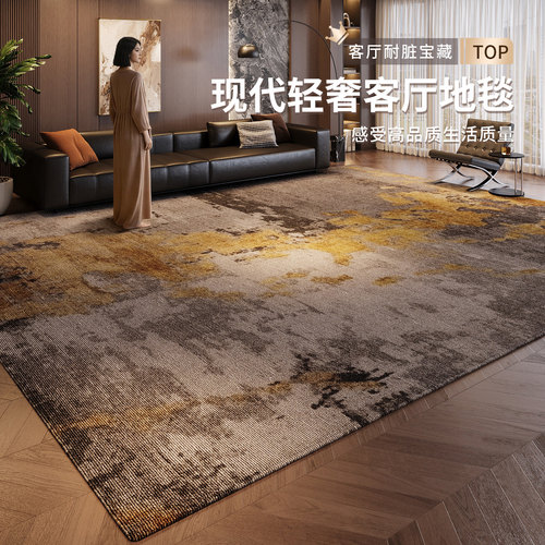 诗缇客厅地毯玄关耐脏好打理地垫