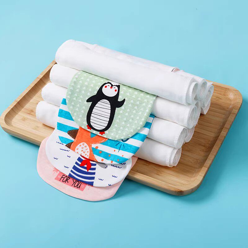 U先试用 宝宝纯棉吸汗巾垫背巾大号男童女童幼儿园隔汗巾纱布汗巾