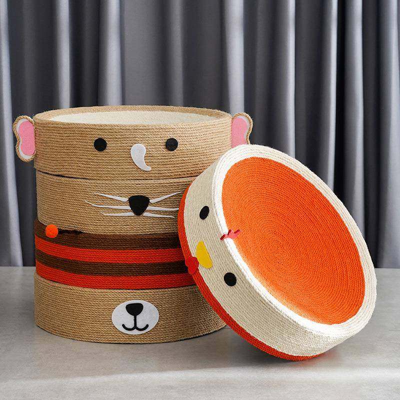 麻垫猫抓板窝宠物猫猫用品猫抓盆圆形猫抓板麻垫猫抓垫猫窝,宠物/宠物食品及用品,宠物智能玩具,淘宝优惠券,粉丝福利购,淘宝优惠卷