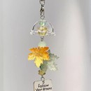 ins高颜值枫叶ccd风铃手机链挂件包包相机钥匙扣挂绳挂饰百搭简约