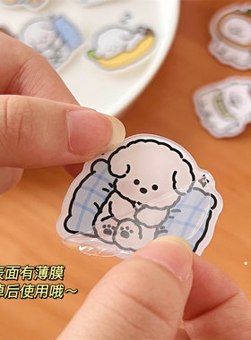 活动礼品腾亿风可爱卡通胸针小狗衣服徽章挂件包包亚克力饰品别针