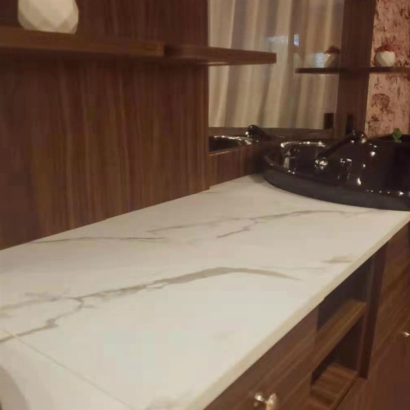 美发镜台理发店镜台大理石桌面 发廊镜子柜子镜台洗头盆镜子