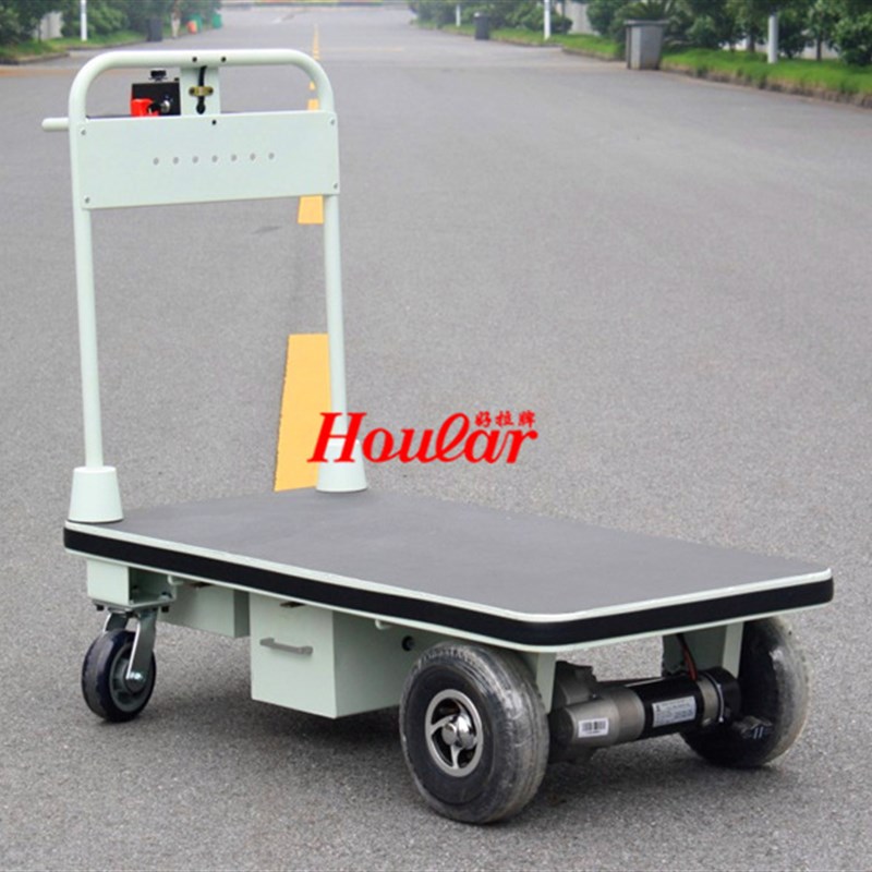 厂家直销300kg电动手推车小型电动平板车宾馆用电动行走平板车