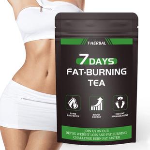 出口跨境厂家 7 Days Fat-Burning Tea Keto Flat Tummy Slim Tea