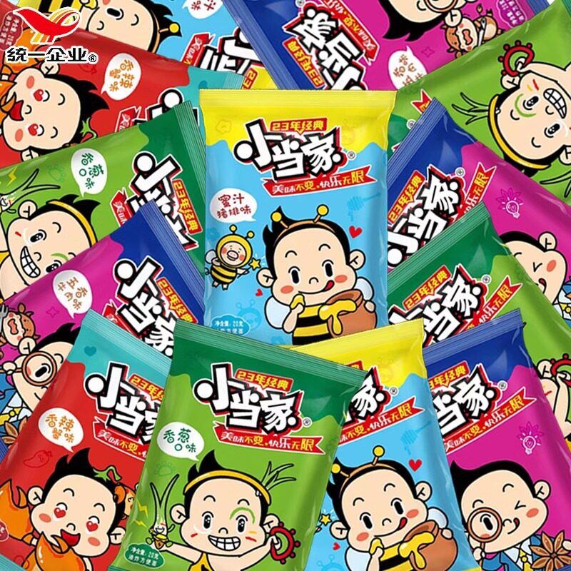 统一小当家干脆面怀旧干吃方便面小零食小吃休闲食品掌心脆风泡面