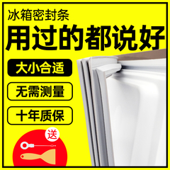 冰箱密封条门胶条通用磁条美菱海尔容声美的冰柜门封条强磁密封圈