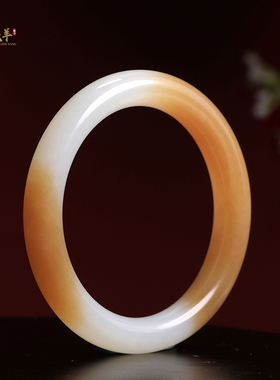 正品且末糖白玉玉镯精品女士福镯