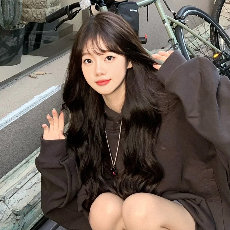 带货假发女长卷发网红日常佩戴