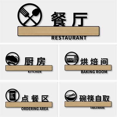 丽梵迪亚克力个性化标识牌