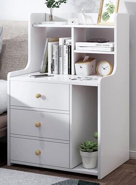 床头现代简床头用置物架卧室家柜小型CTG0013K床边收纳柜主卧床约