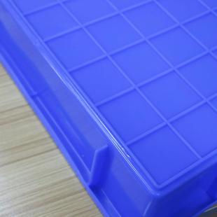 塑料方盘长方形物料盘东堆叠箱加CEC 厚浅边周转广厂家