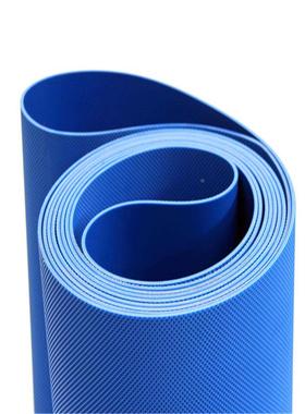 山东安作耐传送带厂家蓝色P环VC环形AP-026输带来样制不跑送型偏