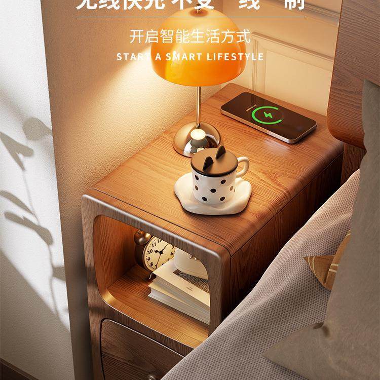 实床木头柜迷你小型极窄灯带床边超窄简CTG0248K约现代卧室夹窄边,住宅家具,其它柜类,淘宝优惠券,粉丝福利购,淘宝优惠卷