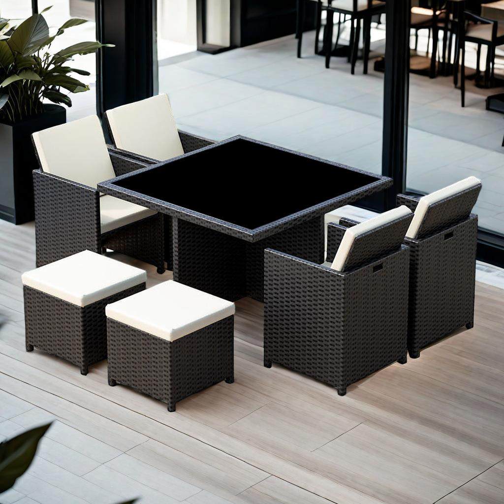 户外藤桌椅休组合庭编收纳院阳台桌椅藤椅闲露防水防天晒三件套可,商业/办公家具,商用藤编家具,淘宝优惠券,粉丝福利购,淘宝优惠卷