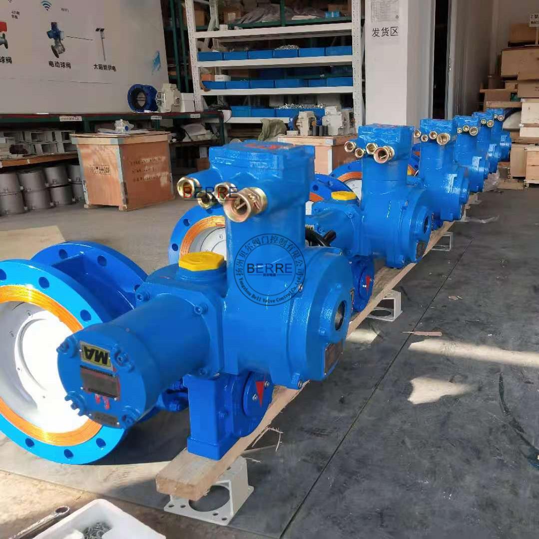 供应M动SD941H专瓦斯用电蝶阀 煤安防爆电动89煤气蝶W阀