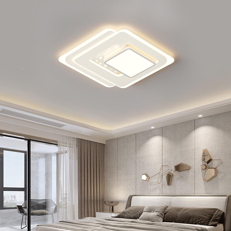全光谱护 能全D网通LE客厅卧室灯北欧极简眼现智620代几何吸顶灯