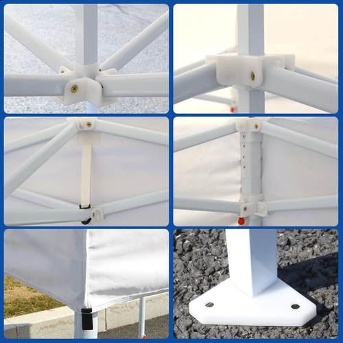 2*2广告4帐篷字户390外4方柱大自动折叠帐摆篷四脚印夜市网红摊帐