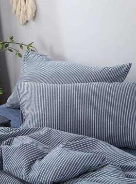 纯棉30cm50枕套40cmx60枕头套48x74儿童35小号45一对55装70大西辰