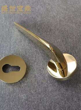 锁室内铜门锁实木门锁室内门锁分体锁简约锁具执手锁FT02-G65