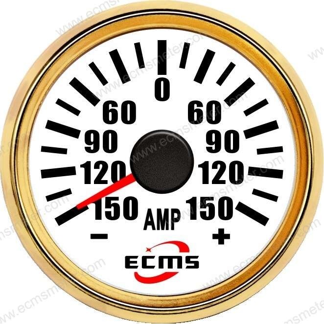 ECP工程机械设备车用船用船舶游艇指针电流表150A