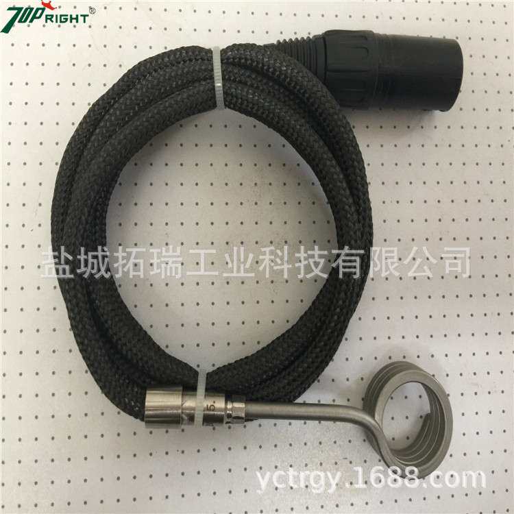 拓瑞销售高度10.5mm钛烟钉加热圈 内径19.5mm石英烟钉发热圈