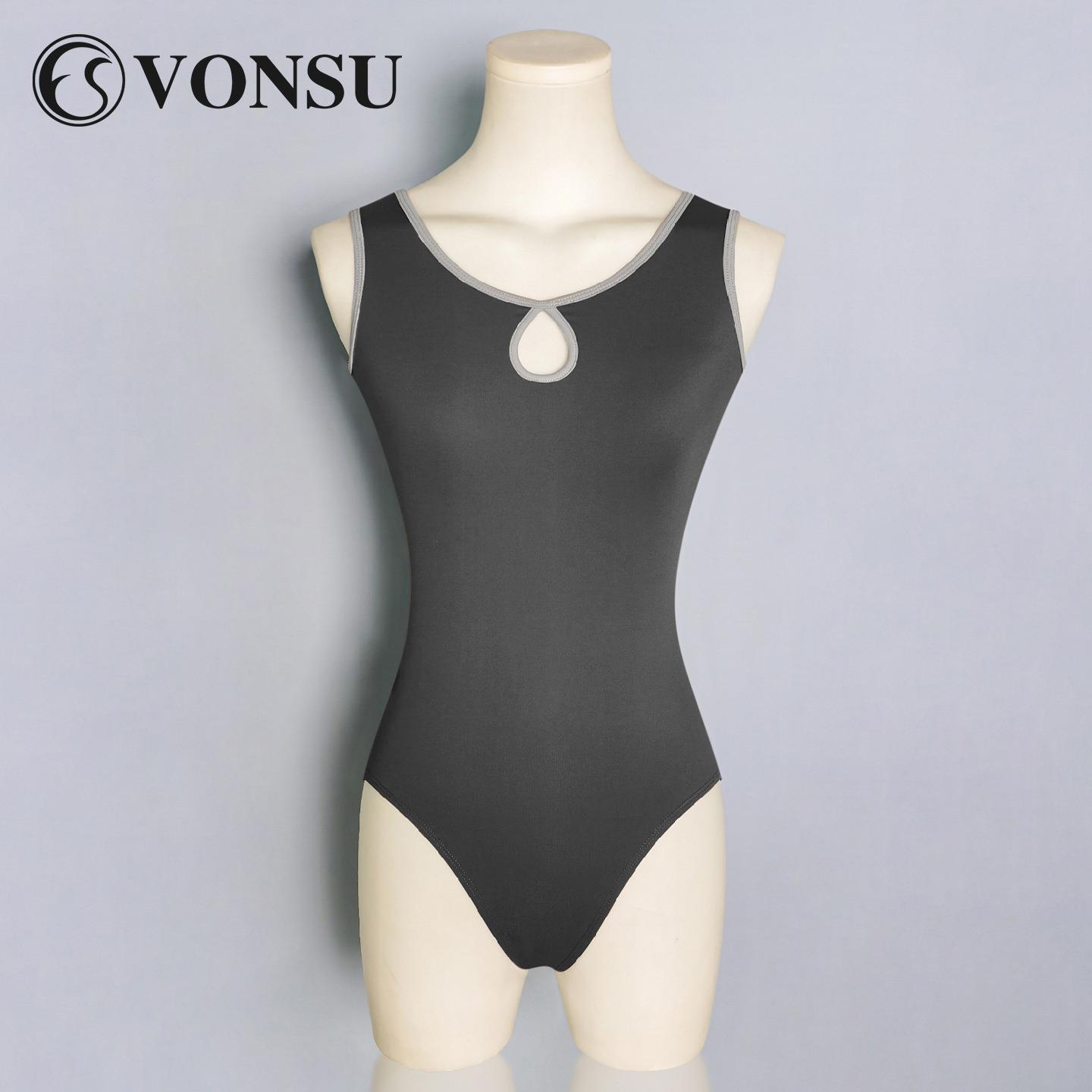 2025新款梵舒芭蕾舞服训练体操练功服高端刺绣V领设计女艺术生成
