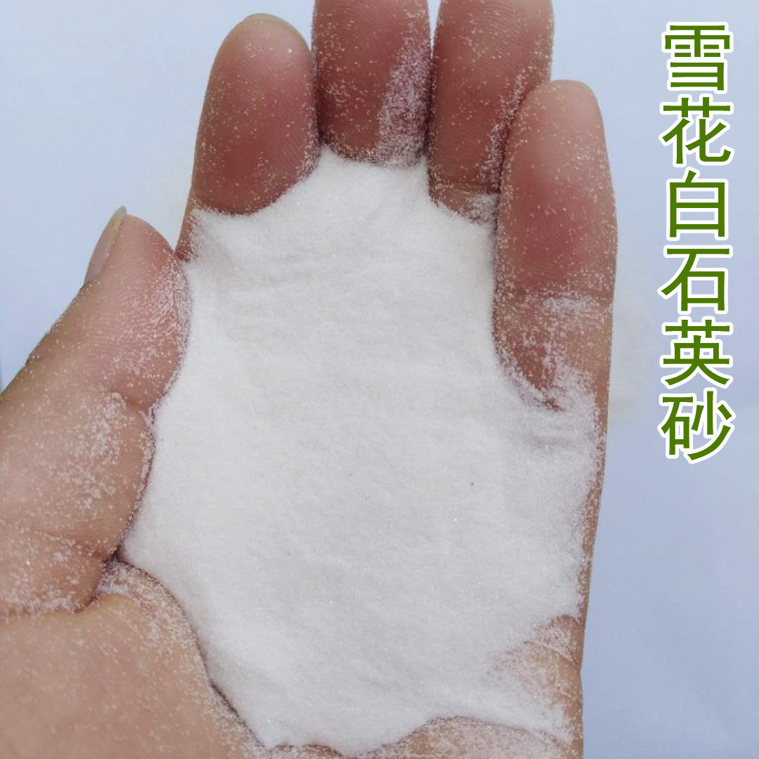 20-40目白色石英砂过滤水白砂儿童沙池玩具填充砂