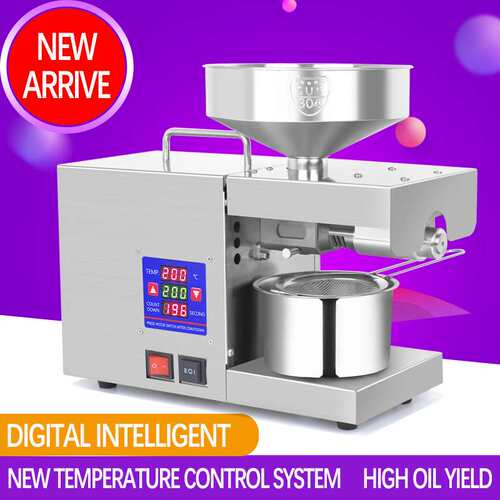 LTP333家用榨油机小型智能不锈钢榨油机榨油机Oil Press Machine