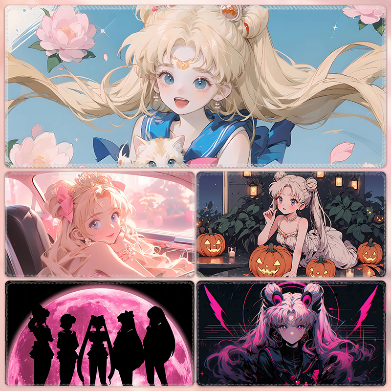 美少女战士超大号鼠标垫游戏必备