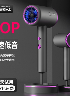 发廊吹风机家用大功率理发店负离