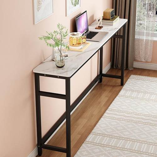 岩板玄关桌子现代简约客厅靠墙餐边极窄长条桌条几置物台条案