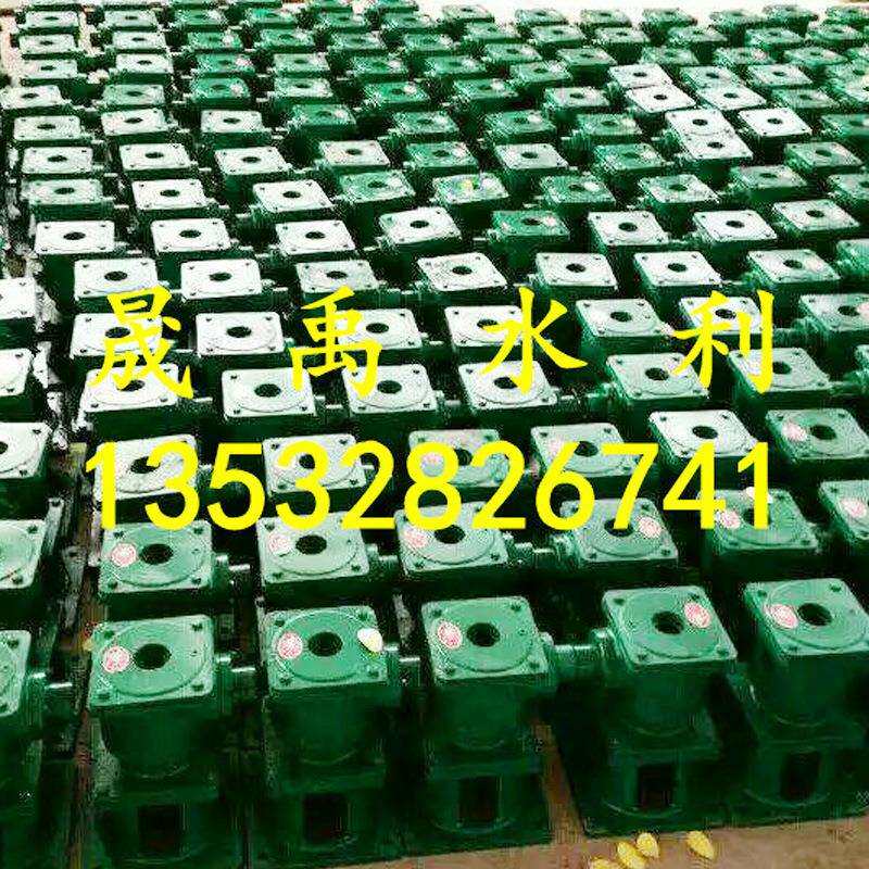 广东中山小榄镇1吨侧摇式螺杆启闭机手摇启闭机铸铁闸门460元