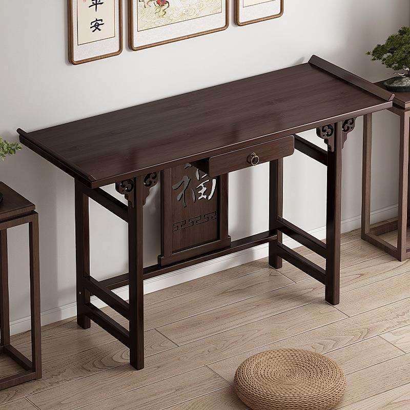 桌子台农村佛台供奉非客厅实木供桌家用堂屋贡台桌新中式香火香案