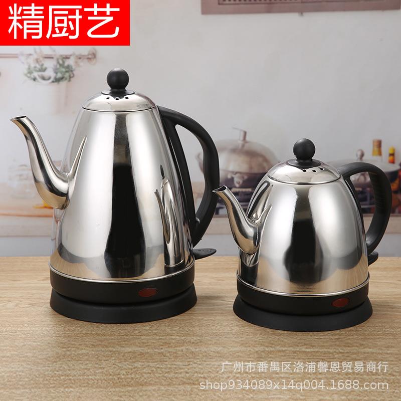 1.8升不锈钢烧水壶家用快速壶餐厅电热自动断电长嘴煮开水茶水壶