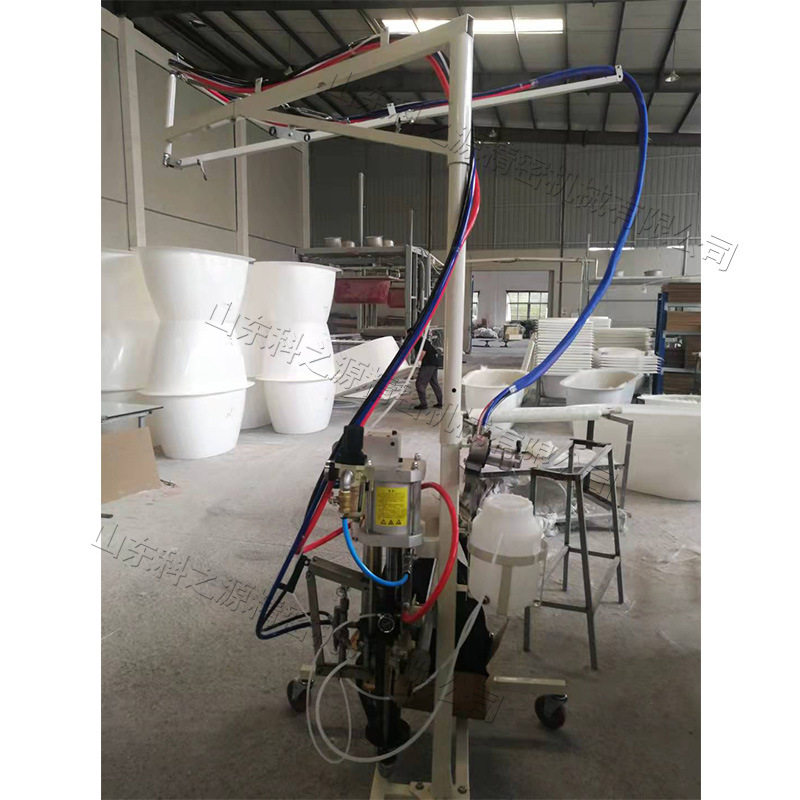 玻璃钢纤维喷涂机 玻璃钢树脂喷涂机 工业防腐汽车包围喷涂机厂家